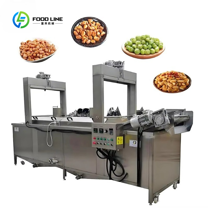 Food Snacks Easy - Máquina de Fritura Contínua Personalizada de