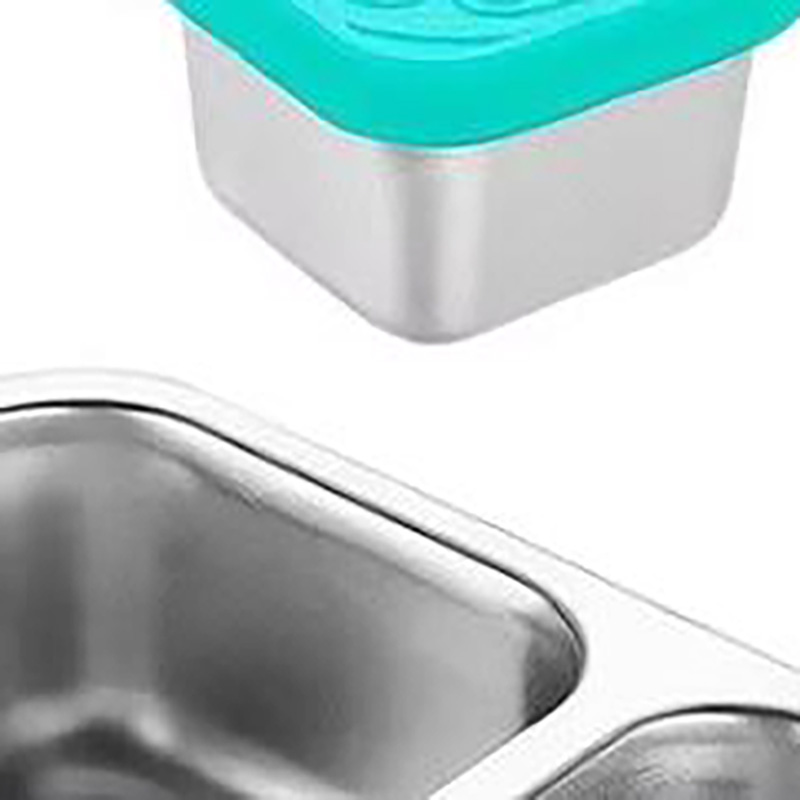 Food Snacks Easy - Recipientes de aço inoxidável para lanches