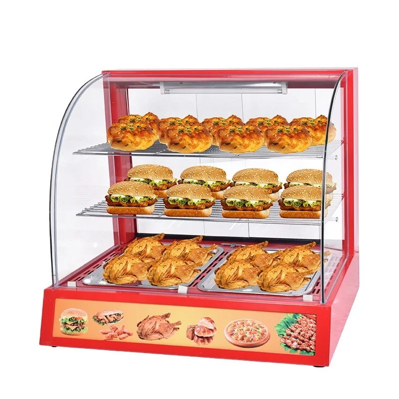 Snacks Food Warmer - Aquecedor de Alimentos Comercial de 3