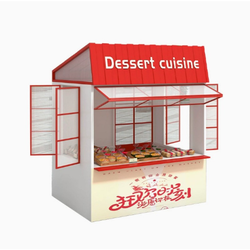 Food Good Snacks - Stand móvel panorâmico para eventos ao