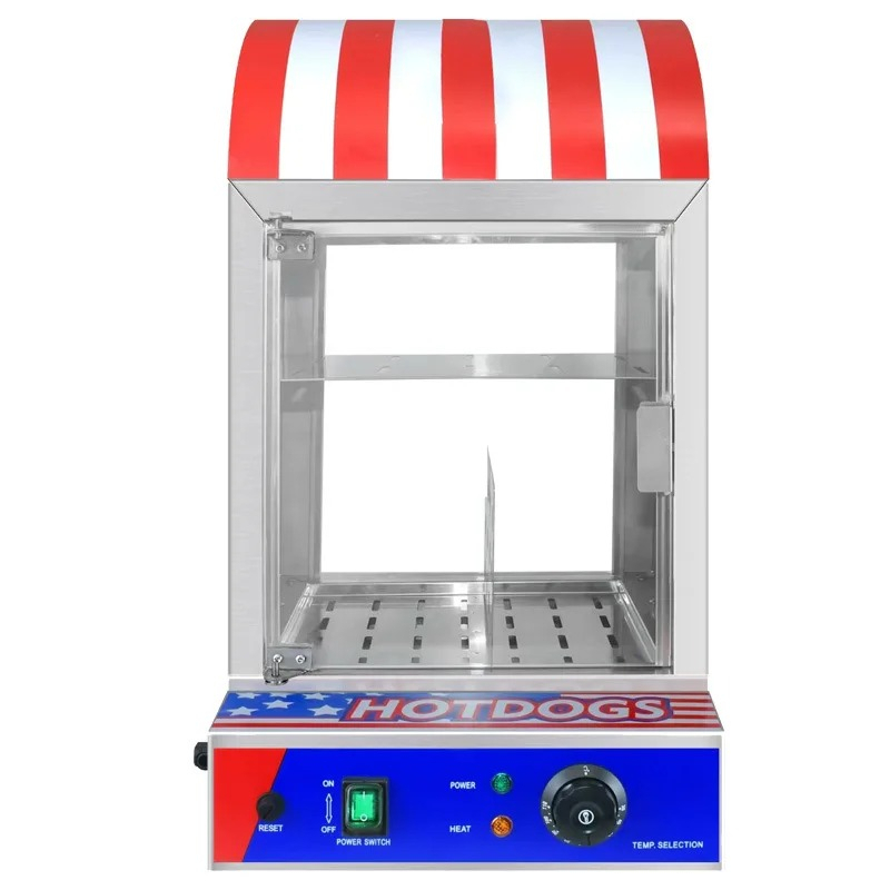 Snacks Food Warmer - Aquecedor Automático Comercial de Pão para