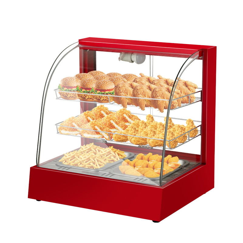 Snacks Food Warmer - Balcão de restaurante elétrico aquecedor de