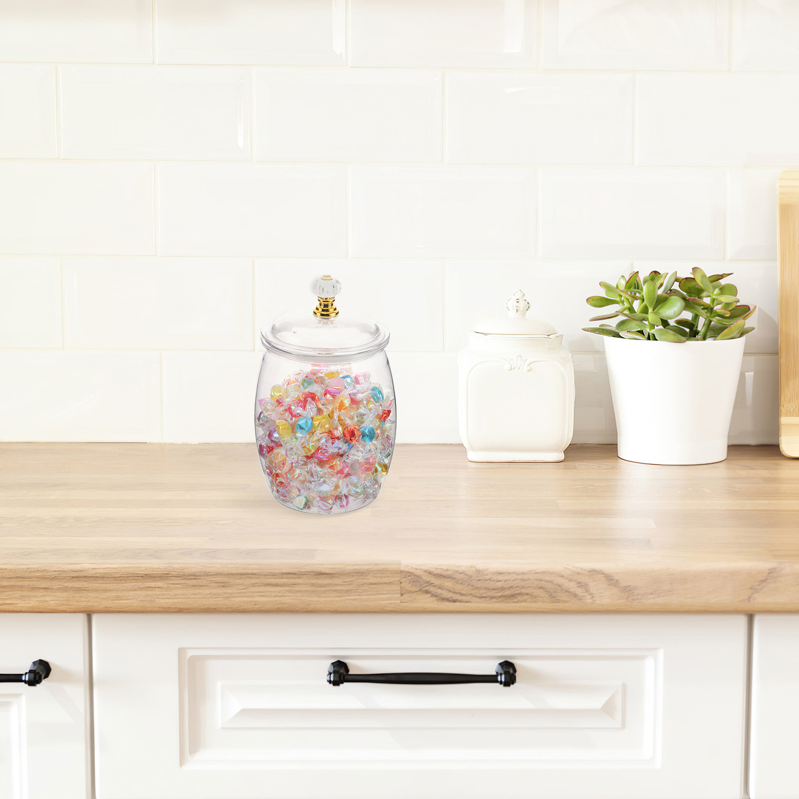 2 unidades de potes de plástic - Food Snacks Easy avaliação e preço
