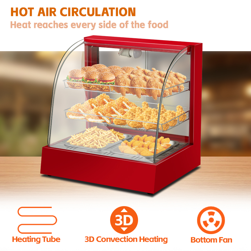 Produto em Destaque: Vitrine A - Snacks Food Warmer avaliação e preço