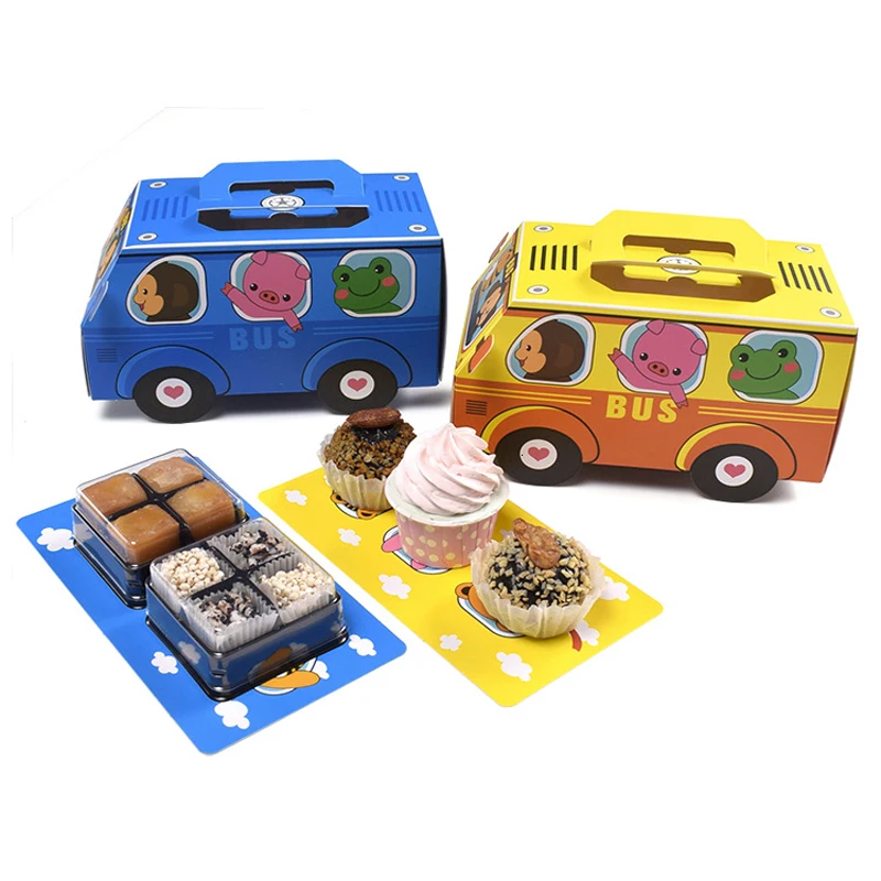 6 pçs caixa de presente embala - Food Snacks For School avaliação e preço
