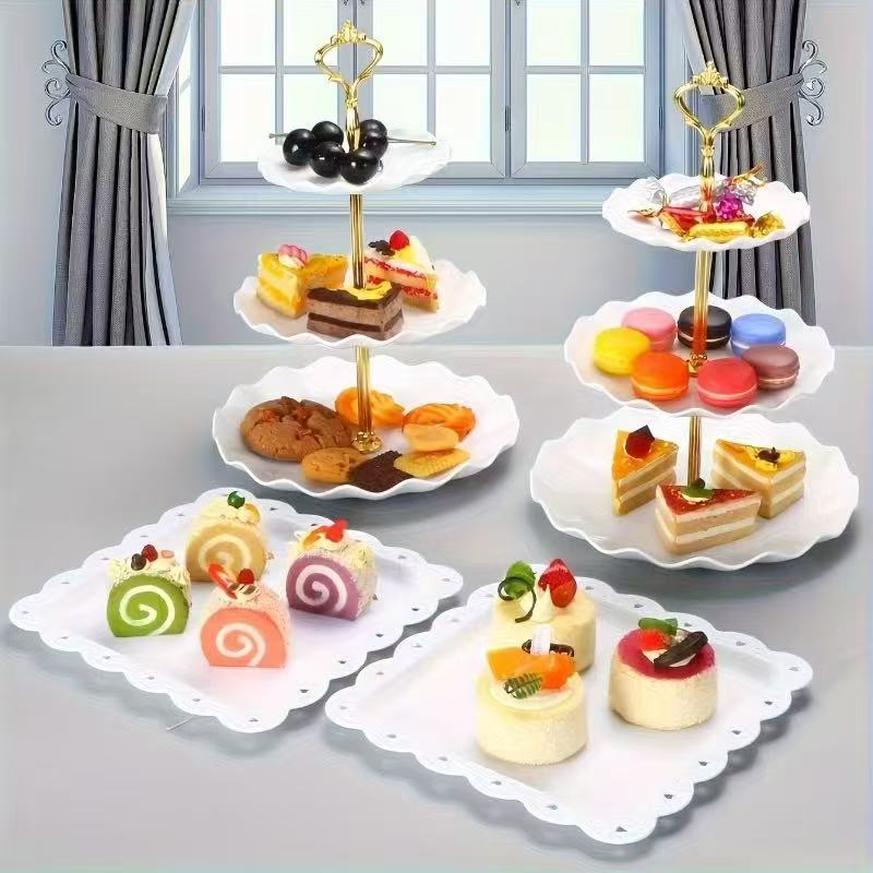Conjunto de bandejas decorativ - Food Snacks Easy avaliação e preço
