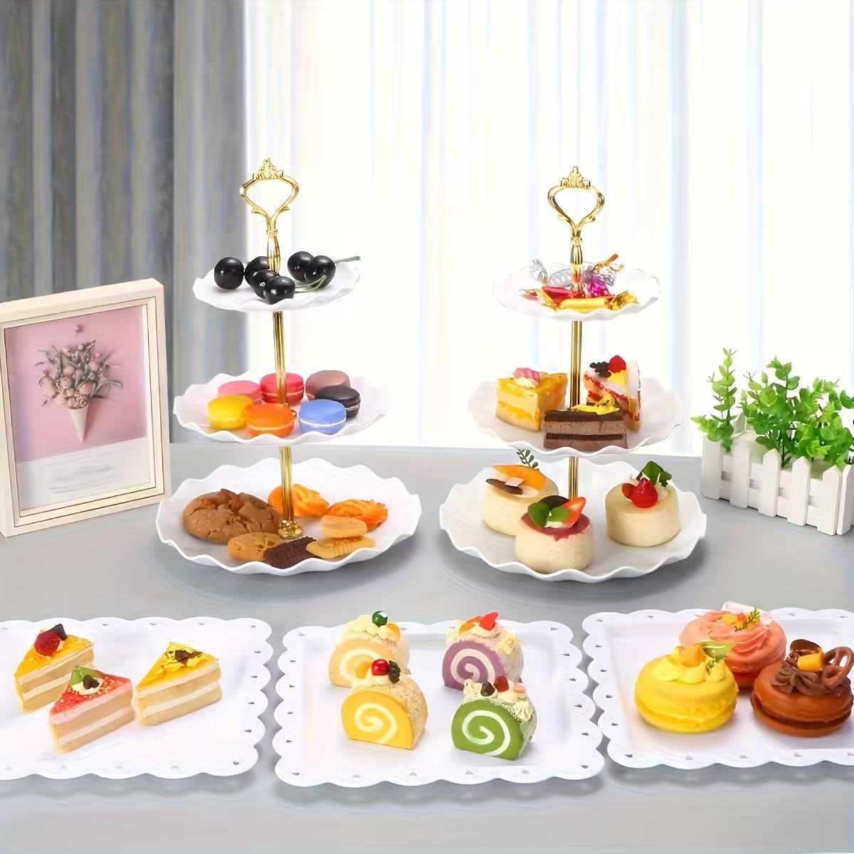 Conjunto de bandejas decorativ - Food Snacks Easy avaliação e preço