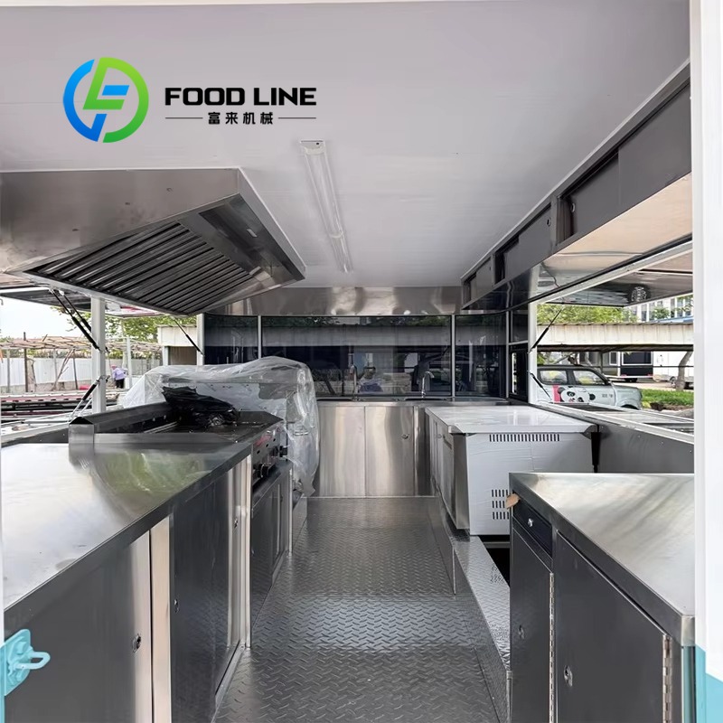 Caminhão de comida móvel premi - Food Snacks Easy avaliação e preço