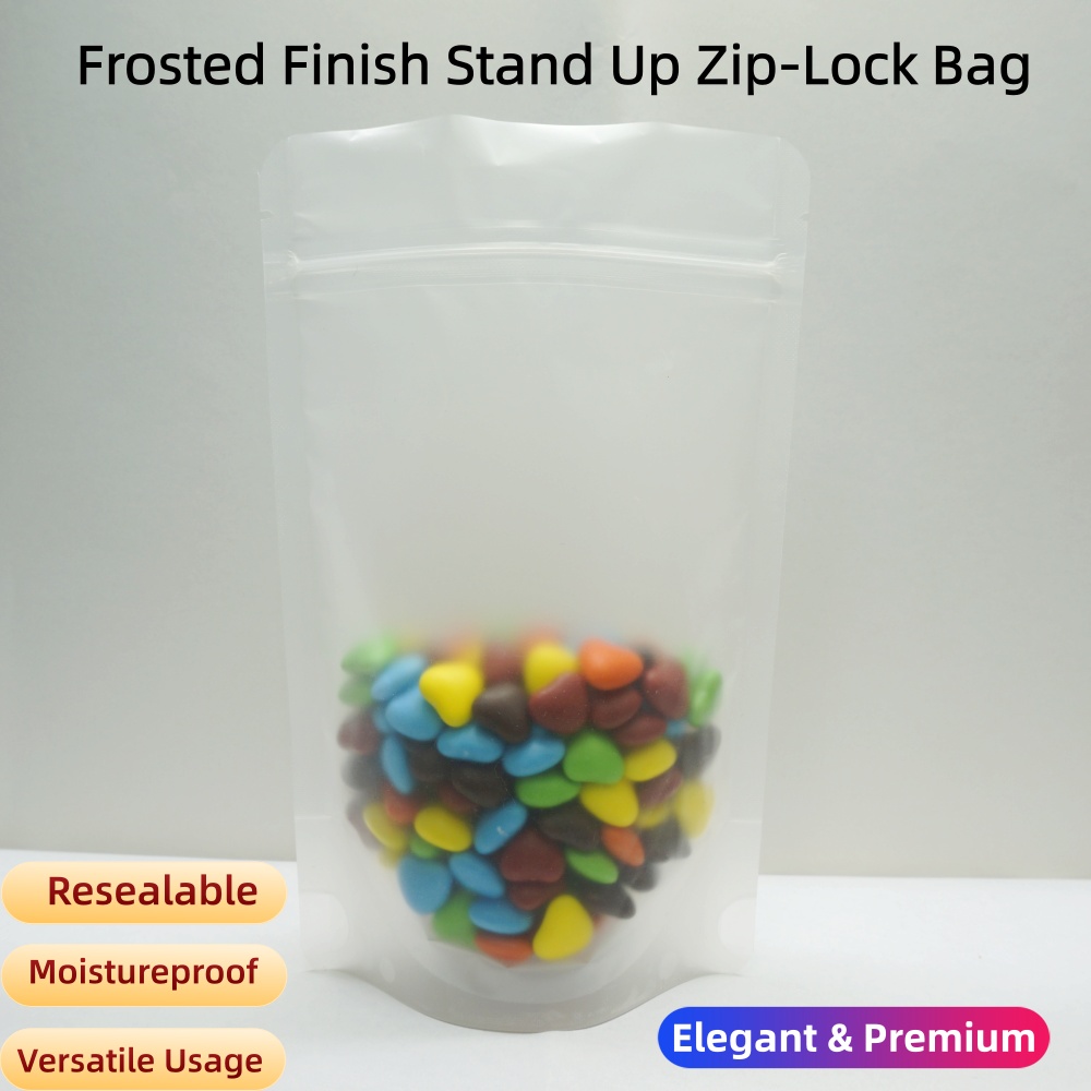 100 Sacos Zip Lock Foscos Tran - Food Good Snacks avaliação e preço
