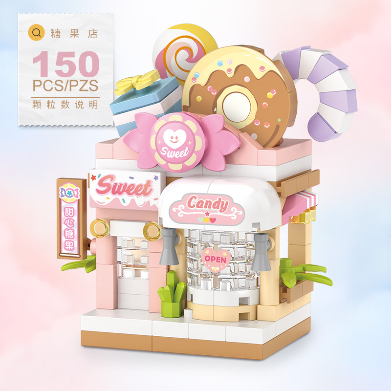 Conjunto de Blocos de Montar d - Food And Snacks Ideas avaliação e preço