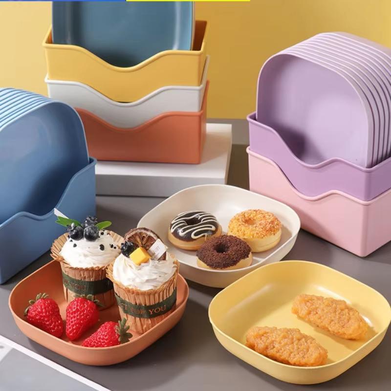 1 Conjunto de Pratos de Servir - Food Snacks Easy avaliação e preço