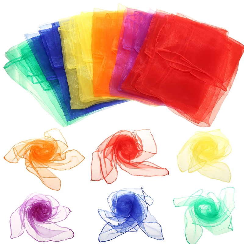Lenço de dança quadrado colori - Spicy Food Snacks avaliação e preço