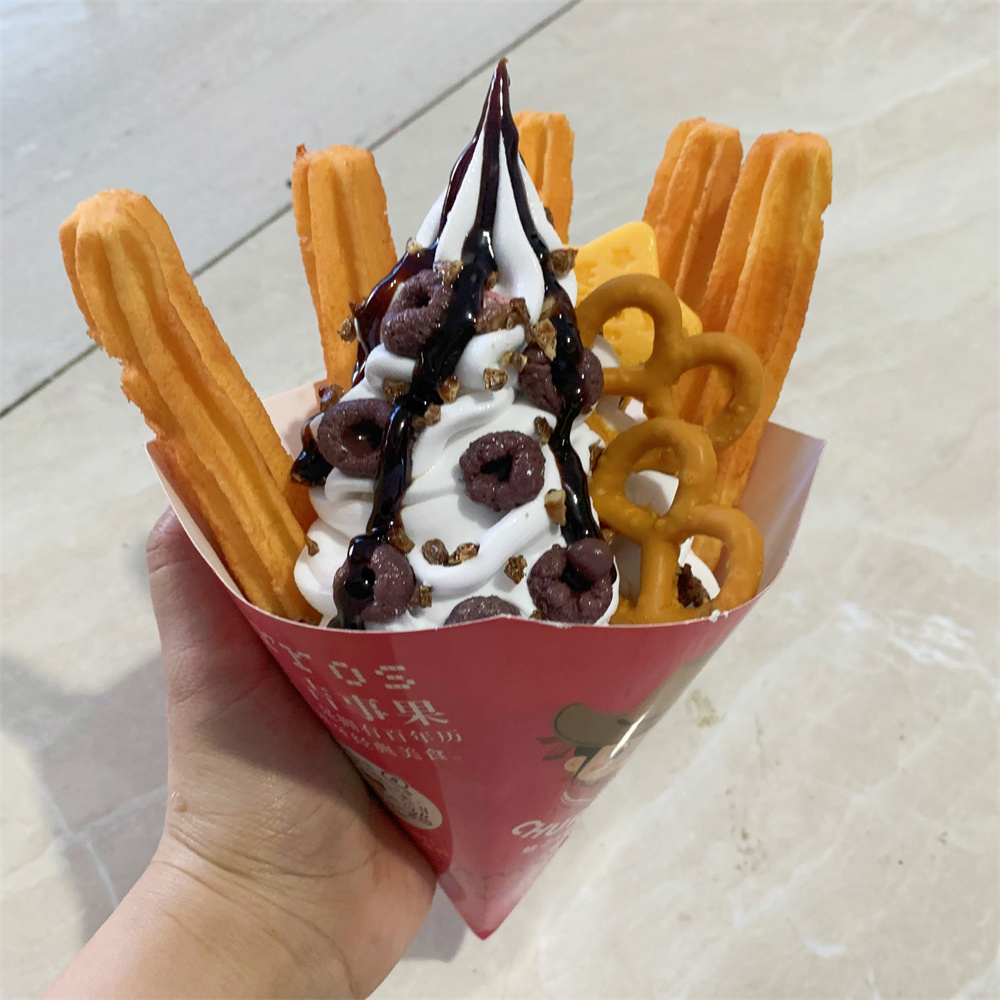 Falso doce açúcar churros mode - Spicy Food Snacks avaliação e preço