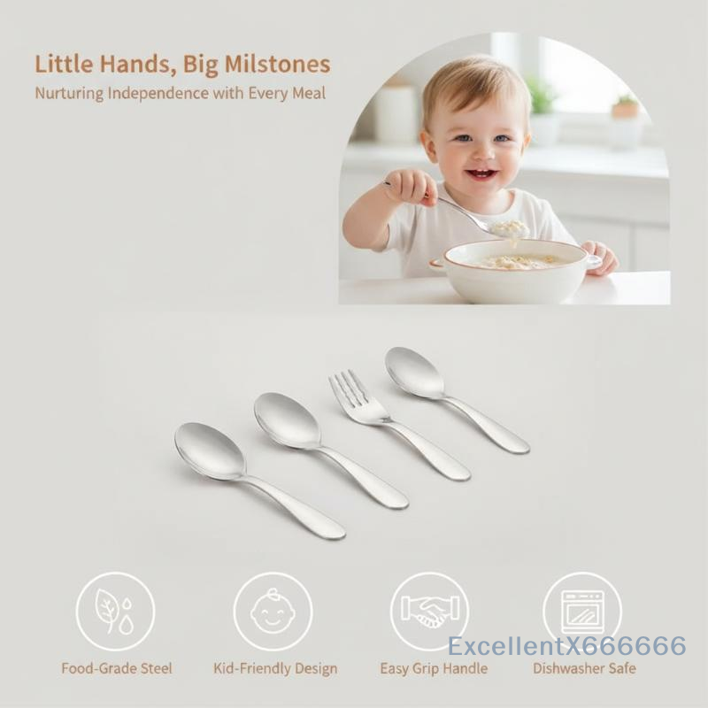 Conjunto Compacto de Colher e  - Food Snacks Ideas For Kids avaliação e preço